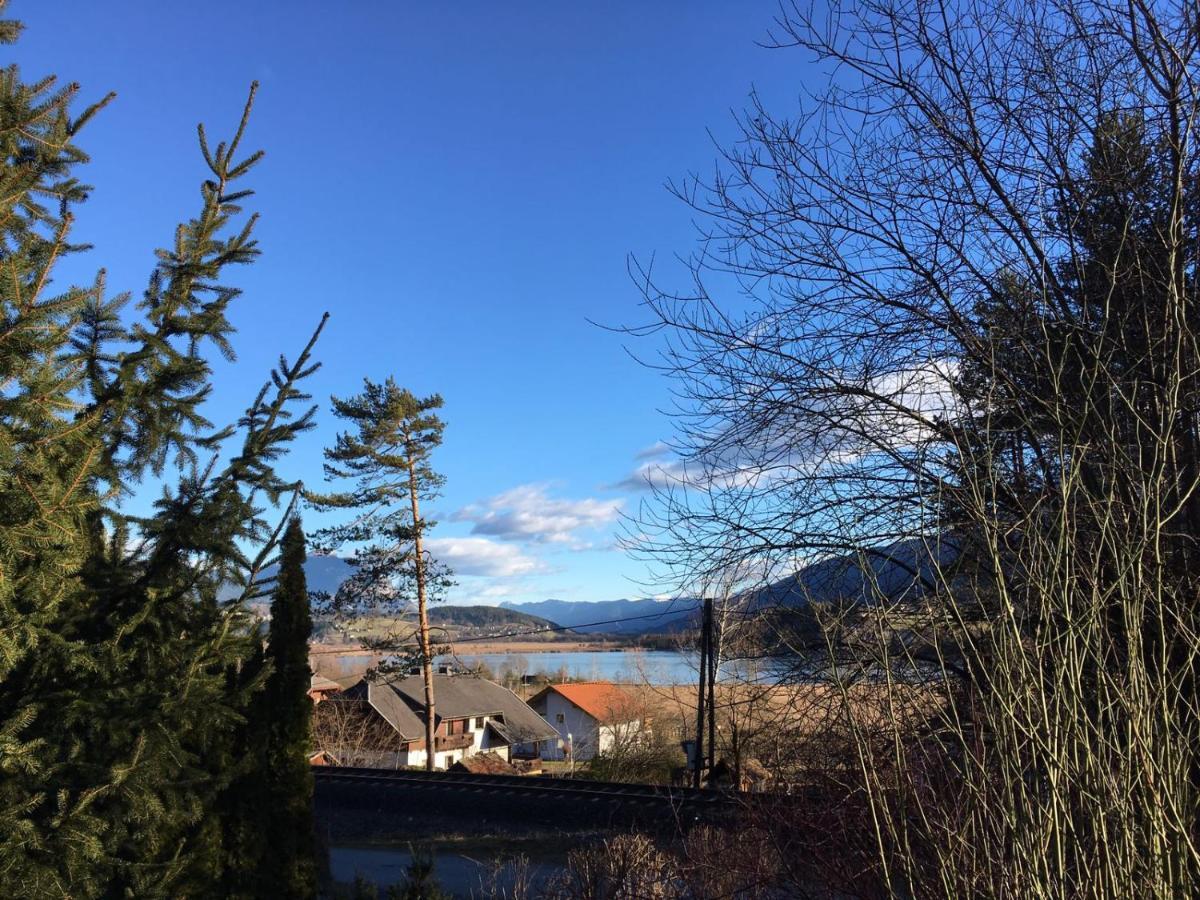 Petra Maria Sölle - Ferienhaus sehr privat Presseggersee Exteriör bild